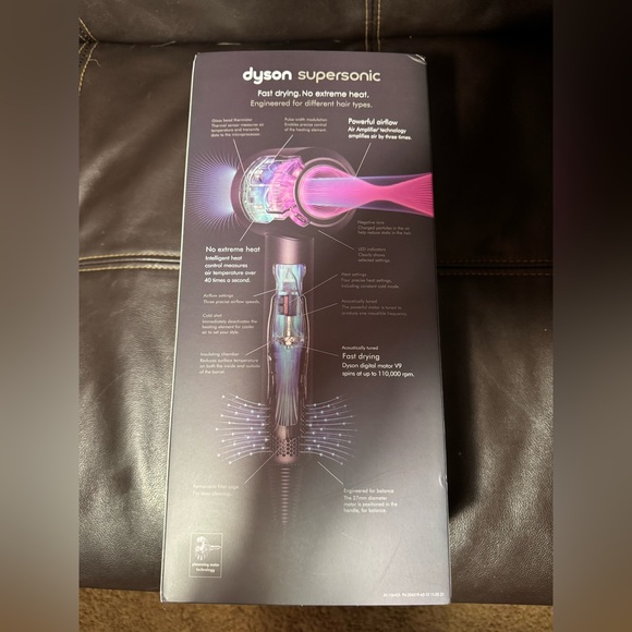 Dyson Supersonic Hair Dryer | Brand New| Blue/Copper - Picture 10 of 11